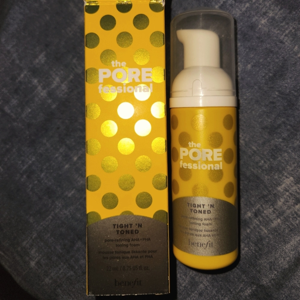 New Benefit Mini POREfessional Tight ’n Toned Pore-Refining Foam Face Toner